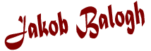 Jakob Balogh Signature1